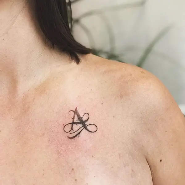 An Initial Letter Tattoo