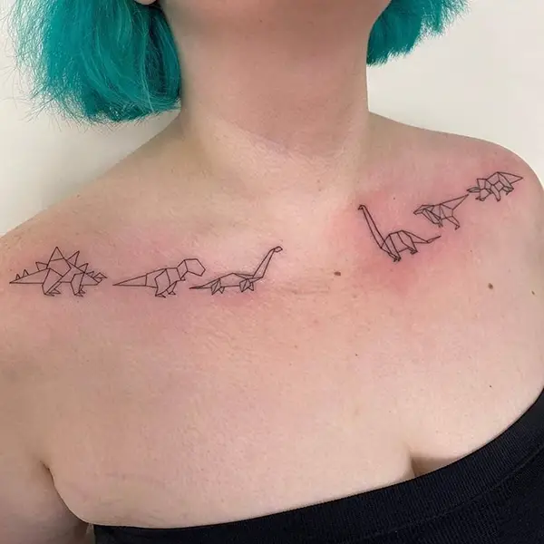 Animal Tattoo on Both Sides