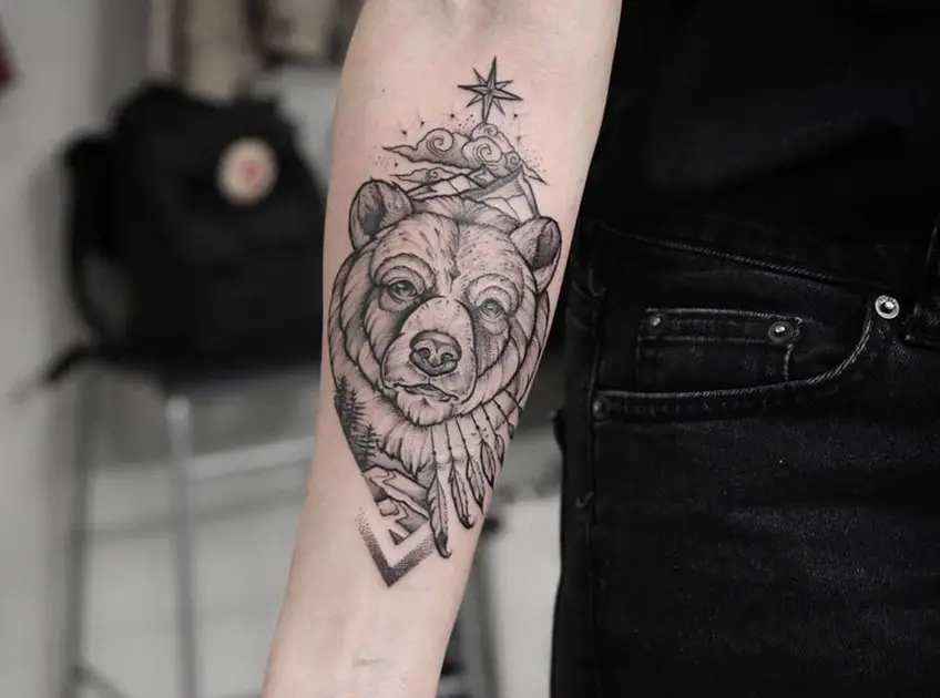 Bear Tattoo Designs