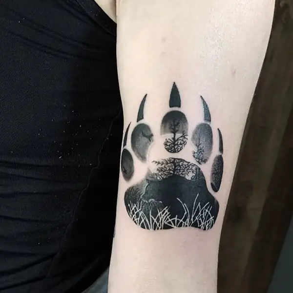Bear Claws Tattoo