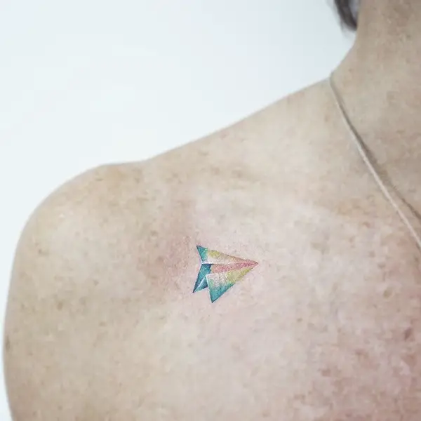 Colorful and Small Tattoo