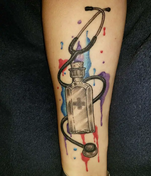 Creative Nursing Tattoo