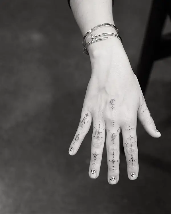 Fingers Tattoo