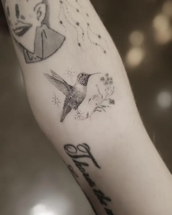 Humming Bird Tattoo