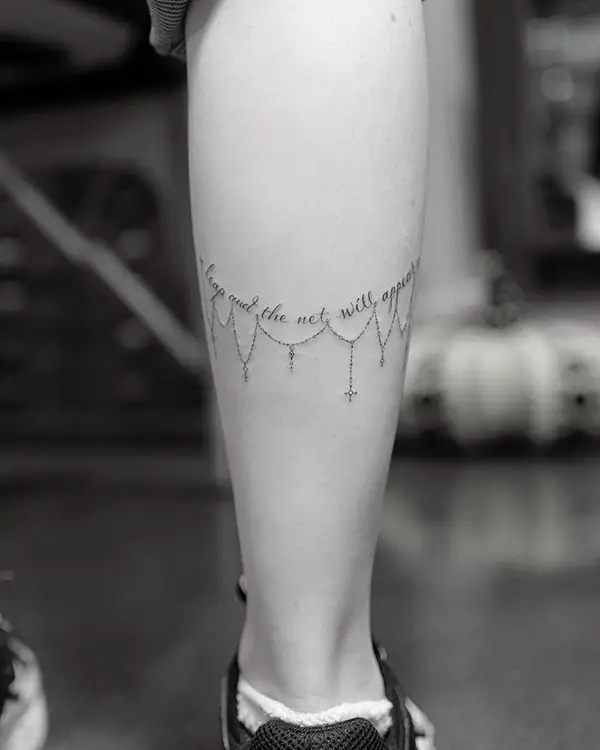 Leg Tattoo