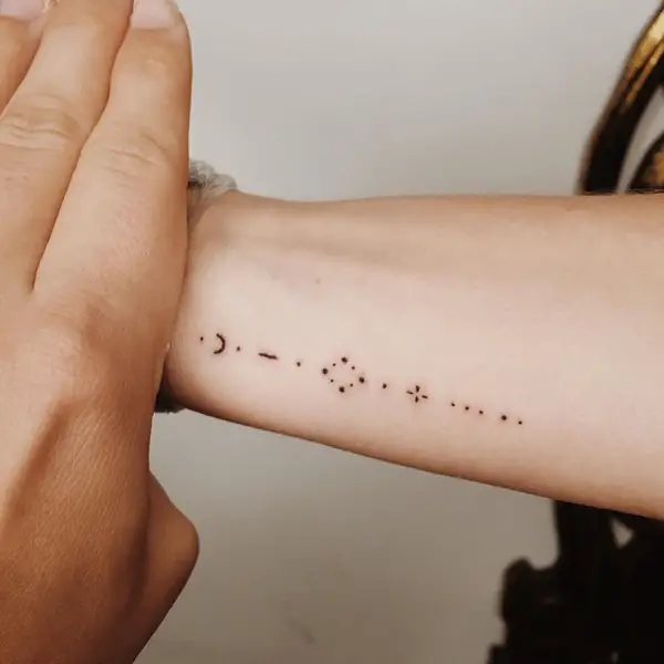 Simple Dots Tattoo