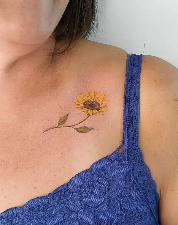 Sunflower Tattoo