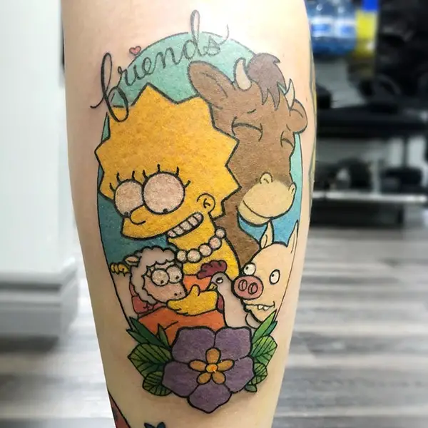 The Simpsons Tattoo