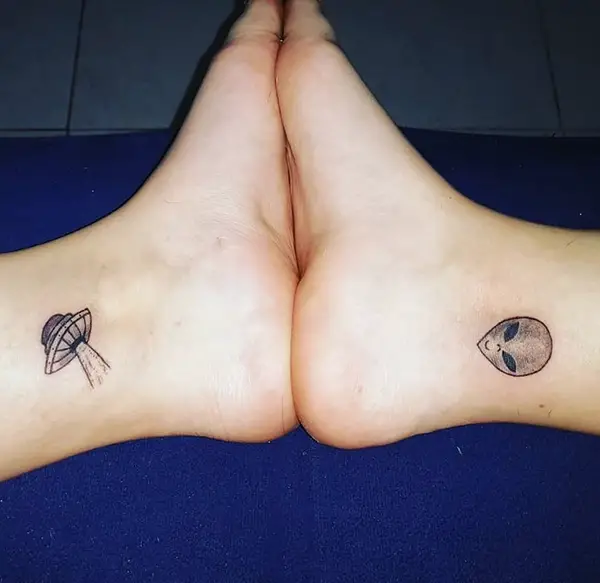 UFO and Alien Tattoo