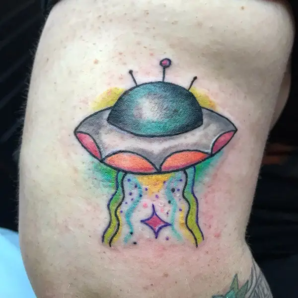 Creative Alien Tattoo