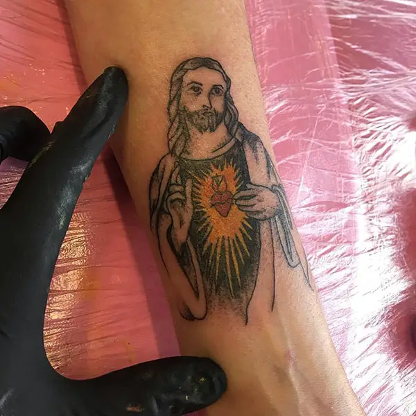 Complete Jesus Tattoo