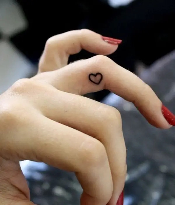 Heart Tattoo with Shading