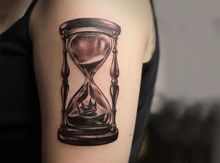 Hourglass Tattoo Designs