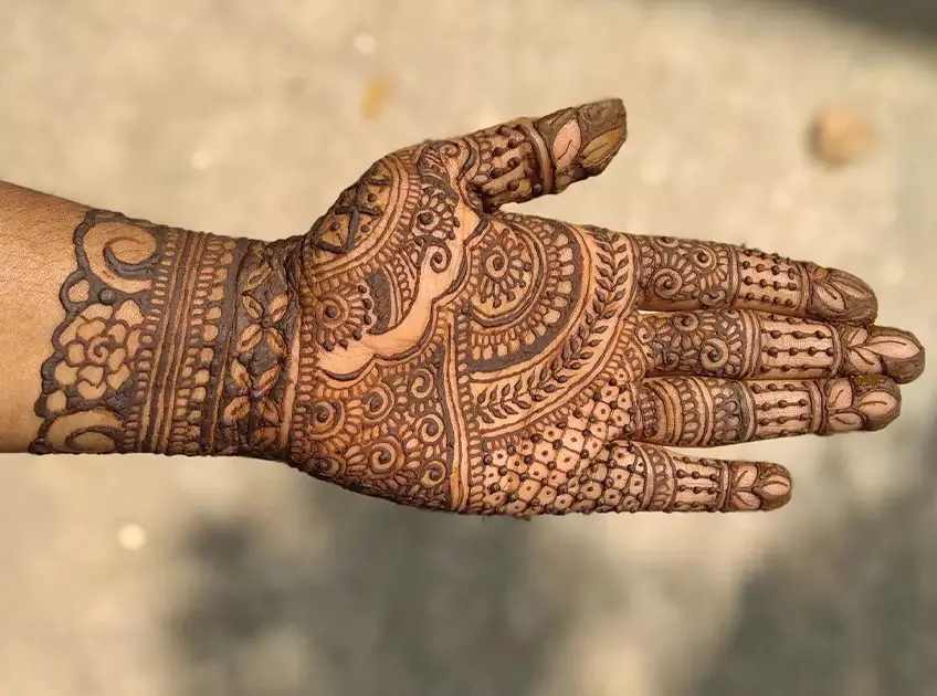 Palm Mehndi Designs