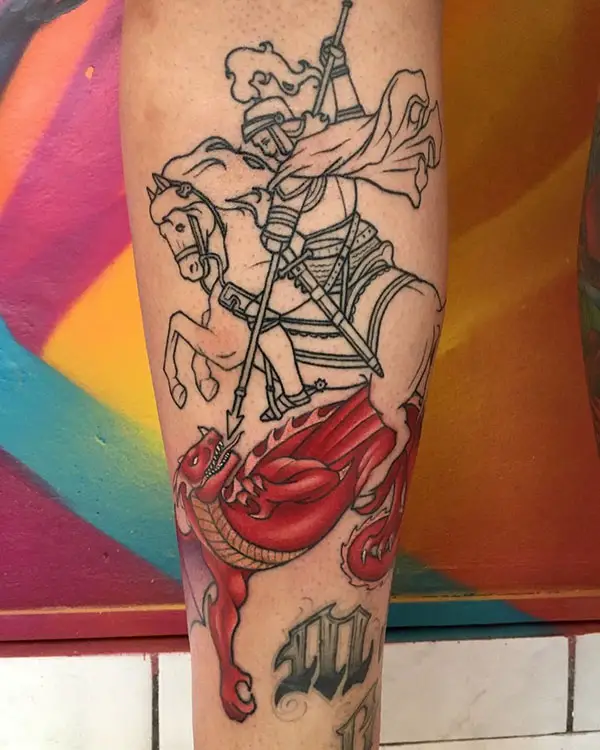 tattoo StGeorge by saramira on DeviantArt