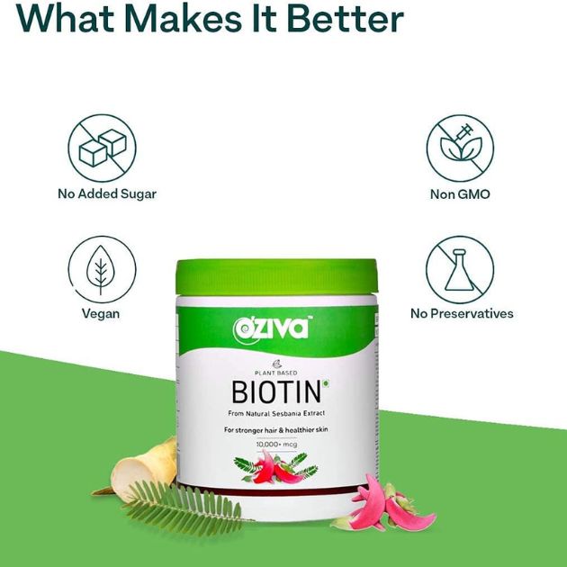 Oziva Biotin Chemical Free