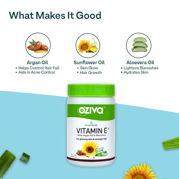 Oziva Vitamin E Ingredients
