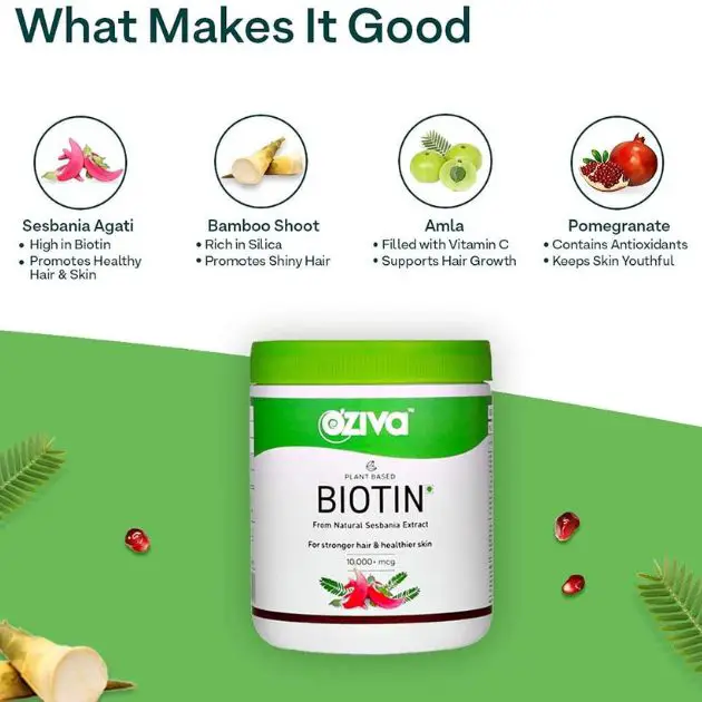Best Oziva Biotin Ingredients 