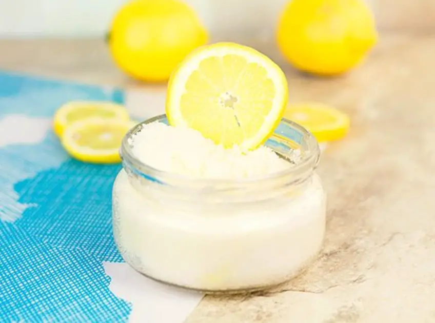 DIY Lemon Sugar Body Scrub