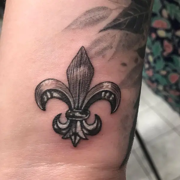 Fleur-De-Les Tattoo for Power