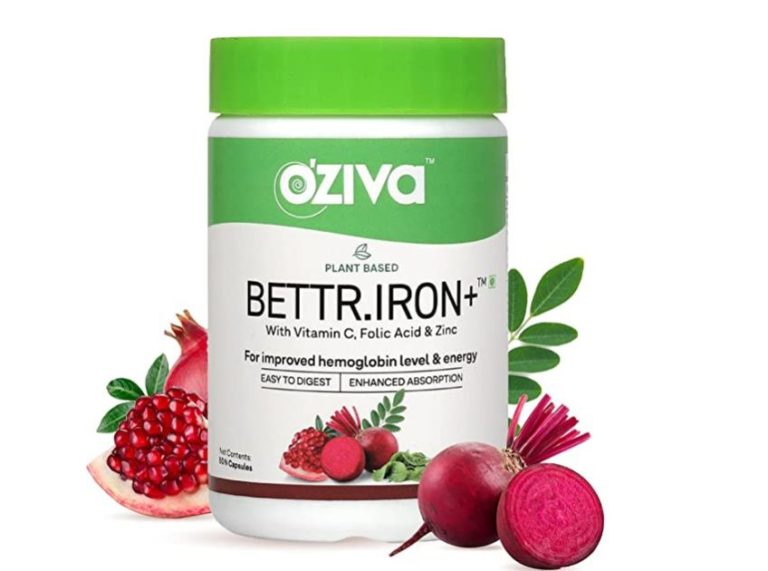 OZiva Bettr.Iron+ for Improved Hemoglobin, Oxygen Binding & Immunity