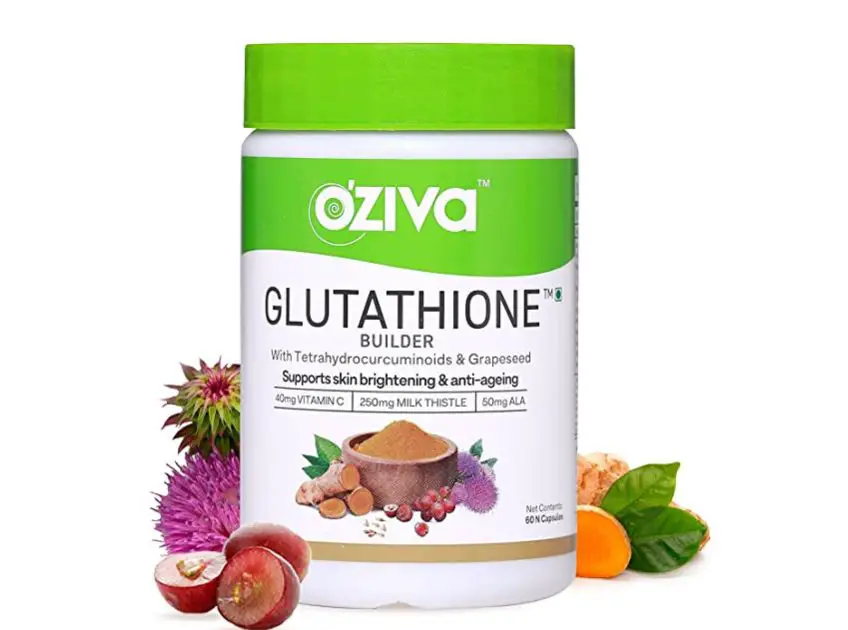 OZiva Glutathione Builder, 60 Veg Capsules
