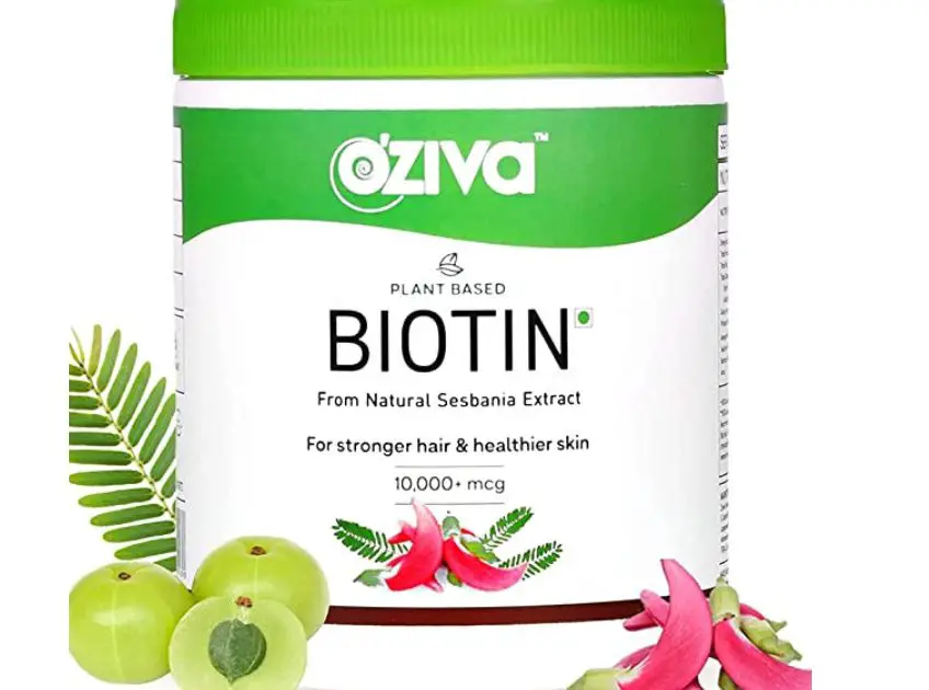OZiva Plant Based Biotin Powder