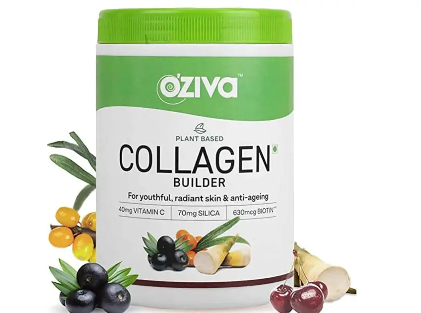 OZiva Plant Based Collagen Builder Powder 1