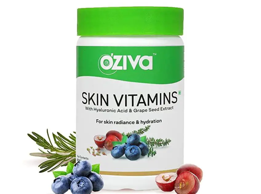 OZiva Skin Vitamins 60 Capsules for Men & Women