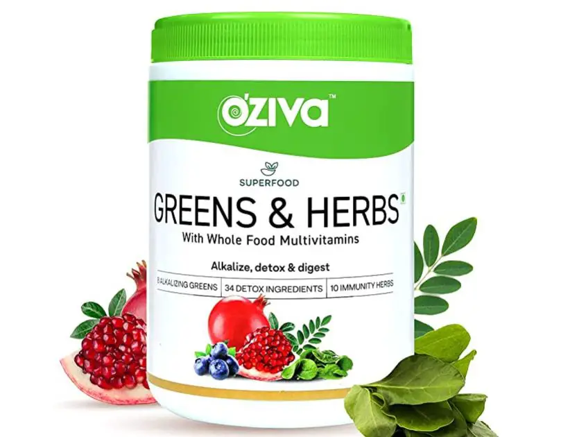 OZiva Superfood Greens & Herbs