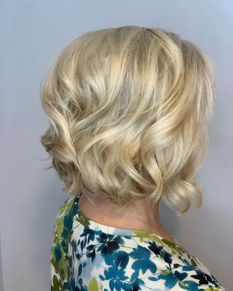 Short Jagged Bangs Haircut For Women Over 50