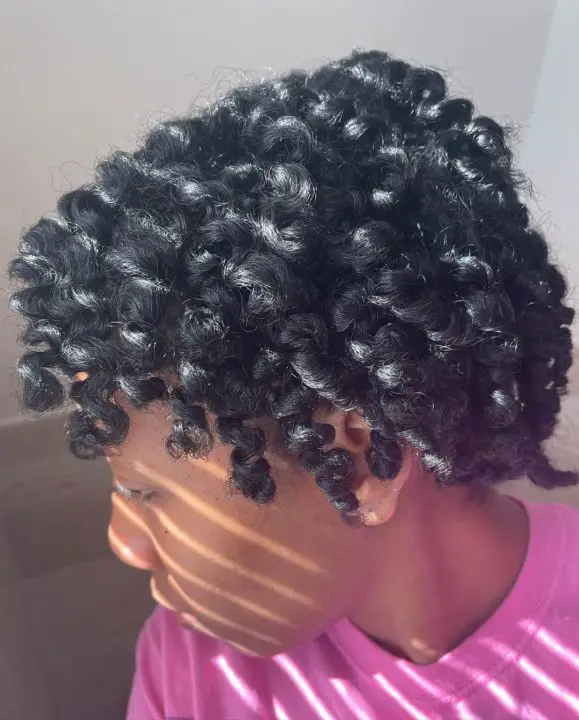 Twist-Out Hair: