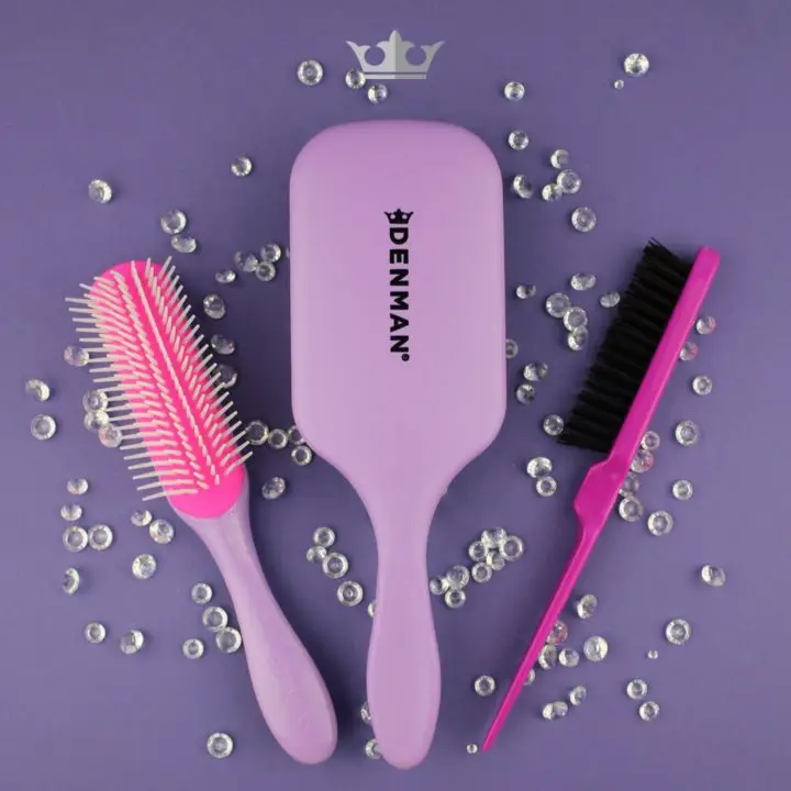 Denman Curling Brush For 3C Hair