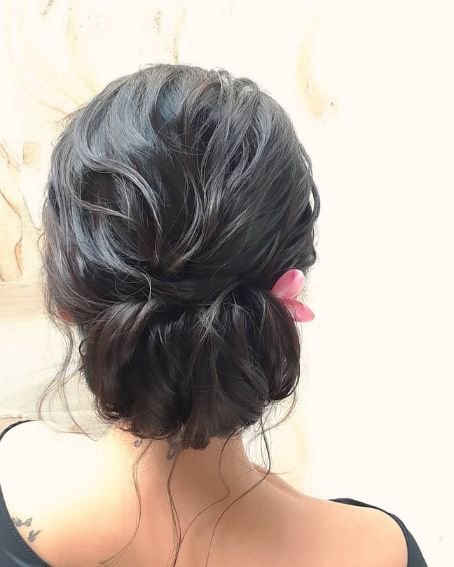 Messy Low Bun