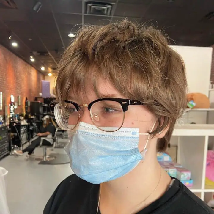 Choppy Pixie for Thin hairstyle For Women Over 50