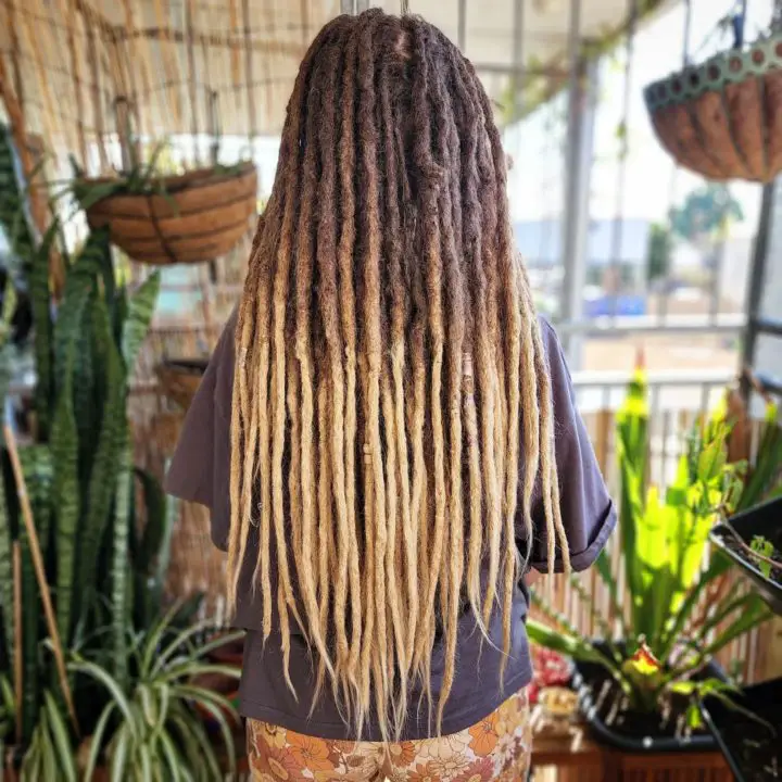 Long Box Dreadlocks Look haircuts For Women Over 50