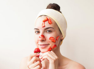benefits of strawberry for skin and hair