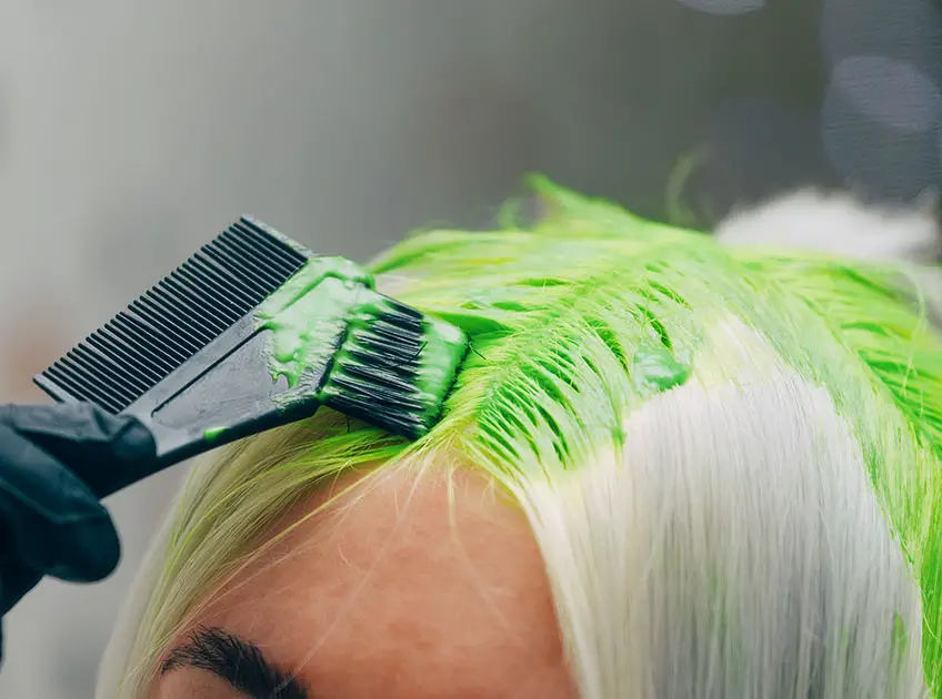 how to get green out of hair