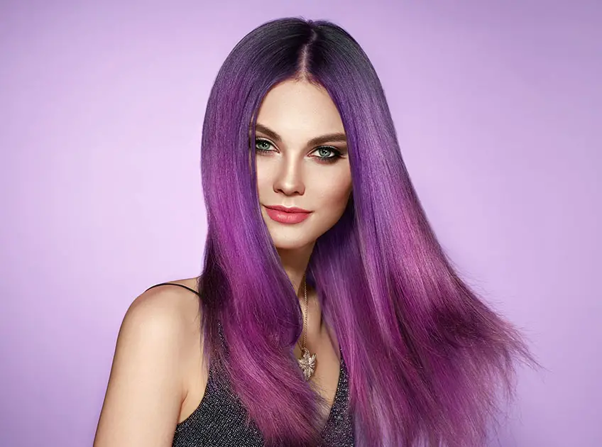 how to keep purple hair from fading