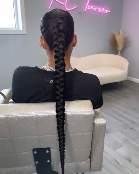 Long Braided Ponytail