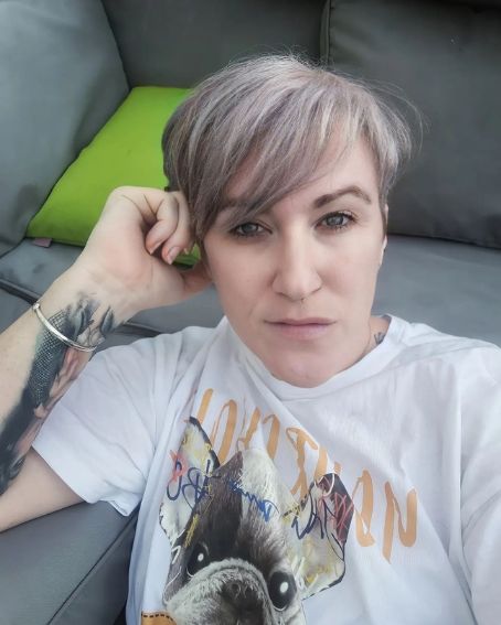Grey Pixie With Bangs