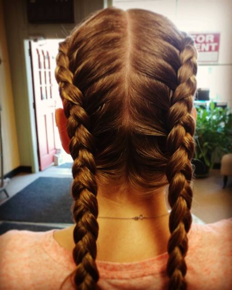 Dutch Braided Pigtails