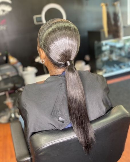 Sleek Ponytail