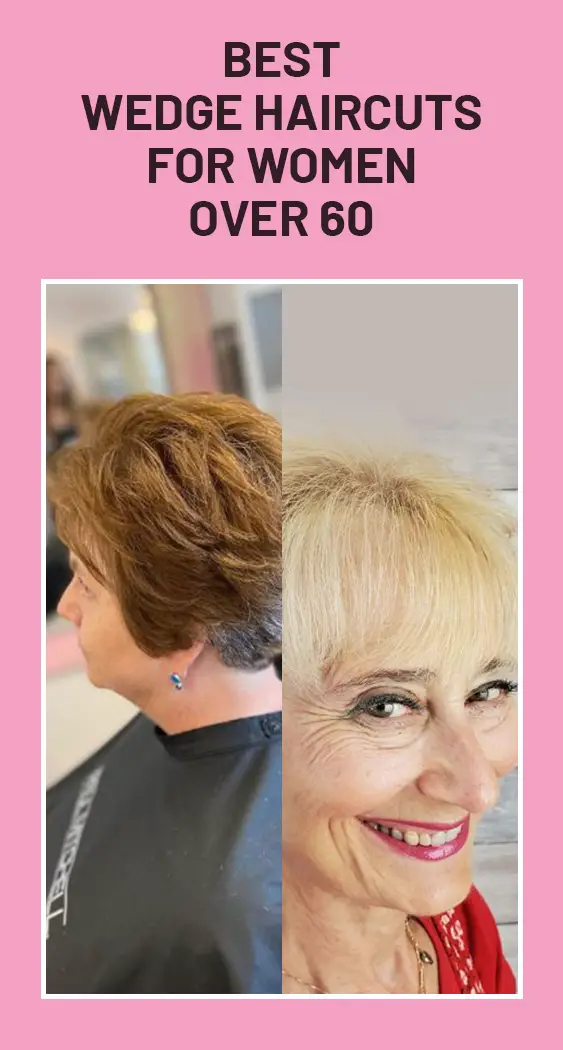 15 Best Wedge Haircuts For Women Over 60