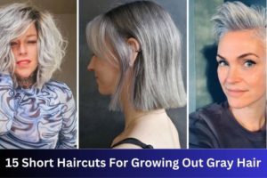 Short Haircuts For Growing Out Gray Hair