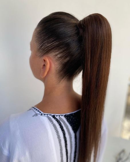 Sleek High Ponytail