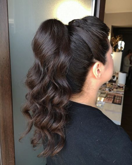 Voluminous Ponytail