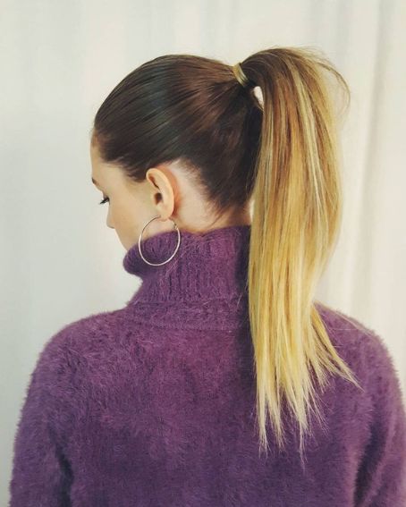Pulled Tight Ponytail