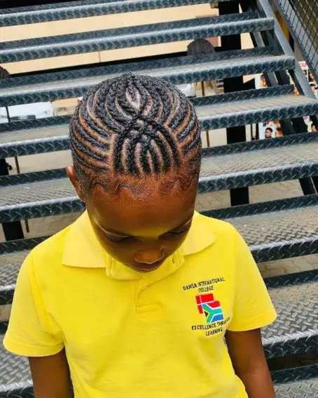 Tribal Cornrows on School Children