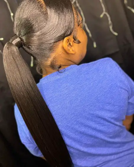 Sleek Ponytail